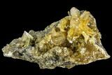 Selenite Crystal Cluster (Fluorescent) - Peru #108610-1